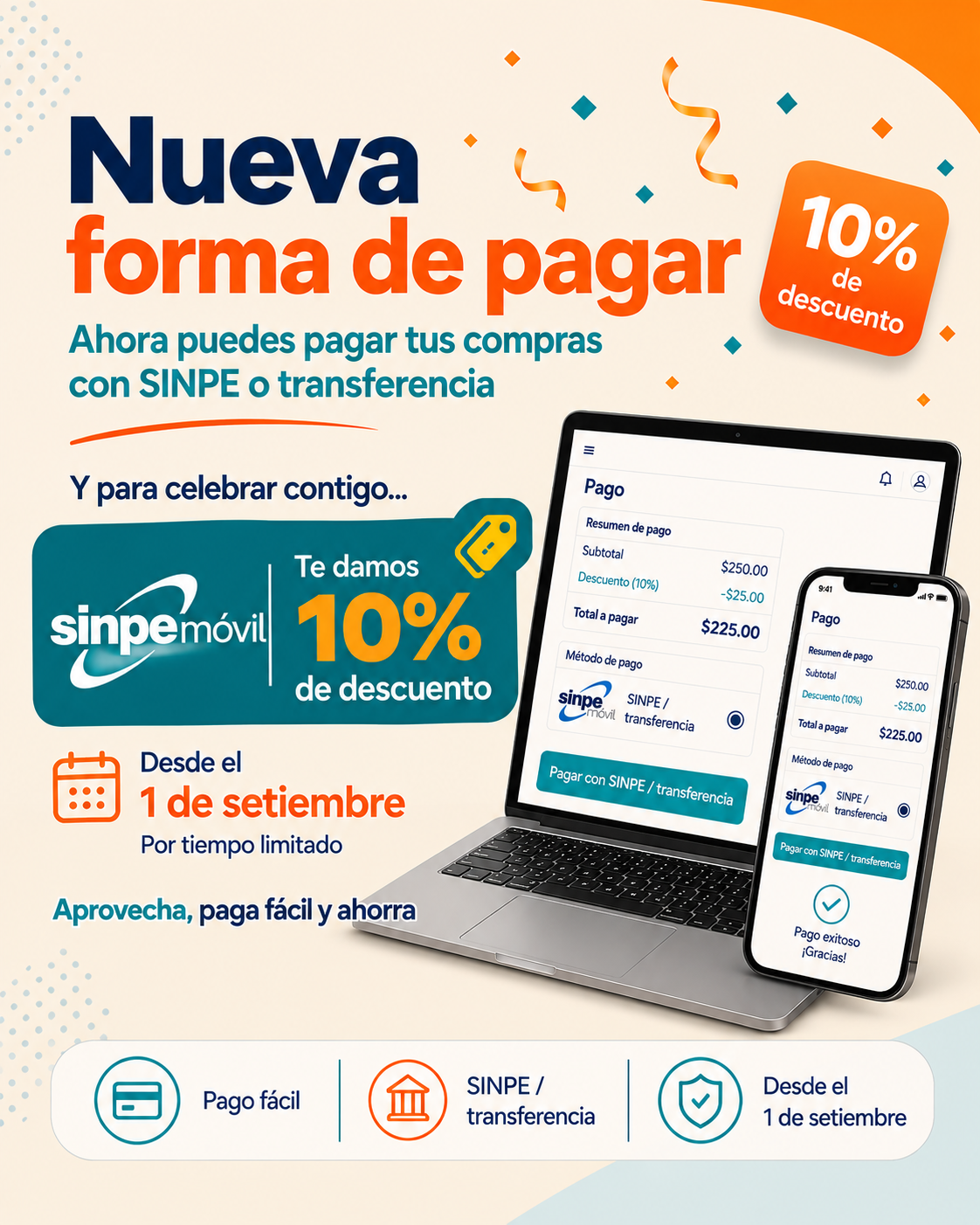 10% de descuento